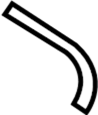 View KD5351979A Spoiler Gasket Full-Sized Product Image