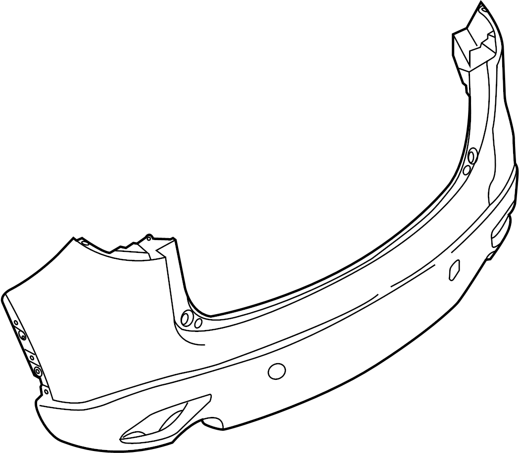 View KDY75022XDBB Bumper. (Rear) Full-Sized Product Image