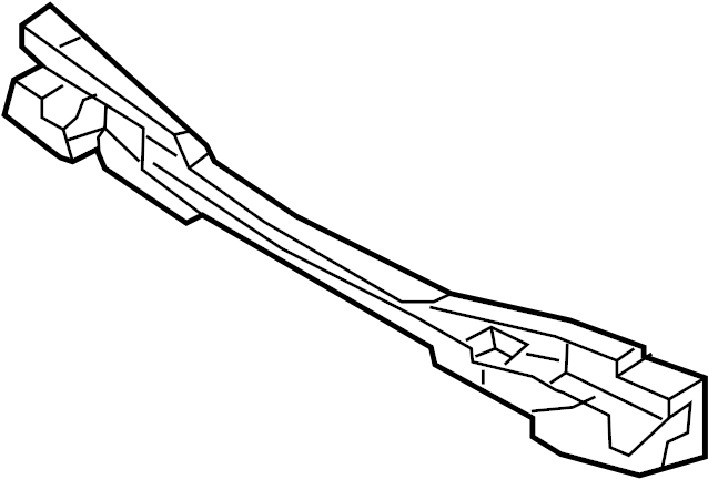 View KB7W50111 Foam, Bumper. (Front) Full-Sized Product Image