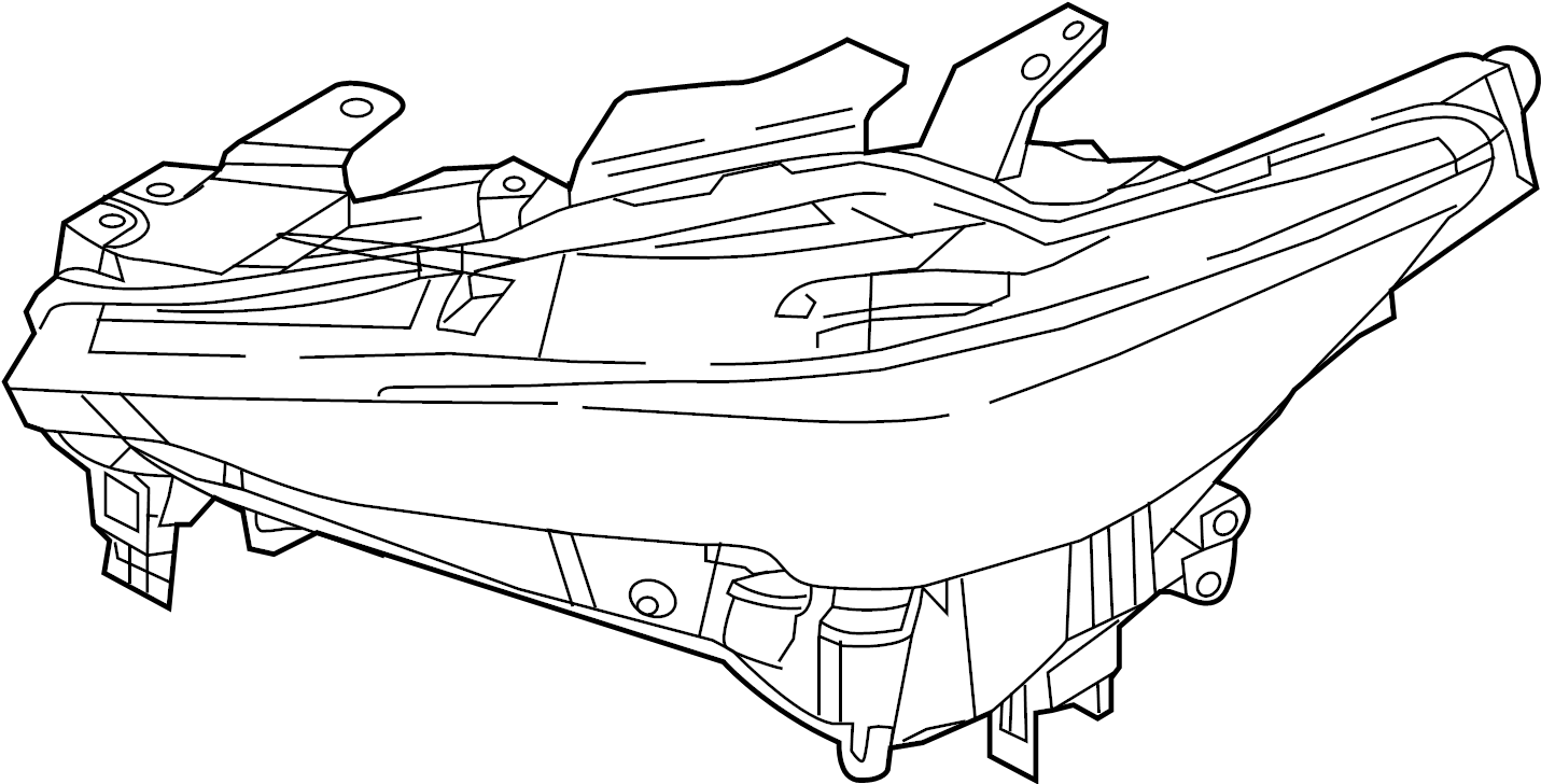 View KL2L51031E Headlight (Right) Full-Sized Product Image