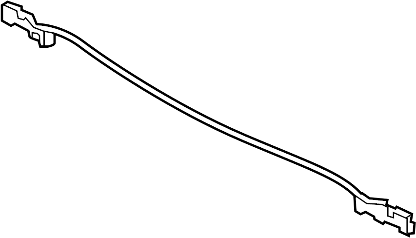 View KB7W56760 Hood Seal (Rear) Full-Sized Product Image