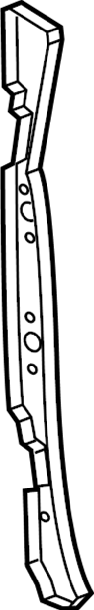 View KB7W563K1 Fender Filler Panel (Right, Front, Upper) Full-Sized Product Image