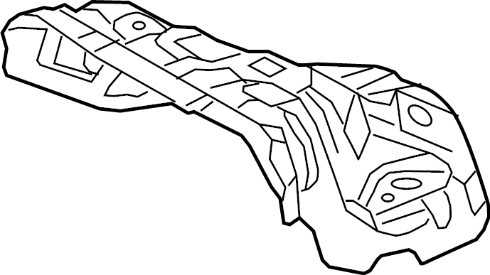 View PY9813390 Exhaust Heat Shield (Upper) Full-Sized Product Image