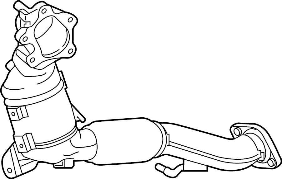 View PYK92050XA Catalytic Converter Full-Sized Product Image