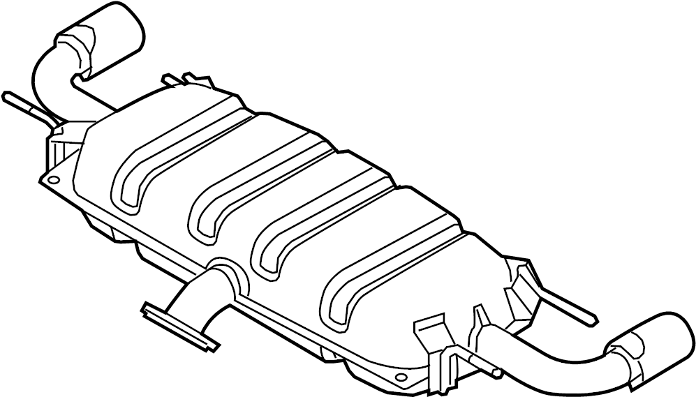View PYD840100A Exhaust Muffler Full-Sized Product Image