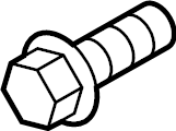 View 9YA021604 Suspension Strut Bolt (Lower) Full-Sized Product Image