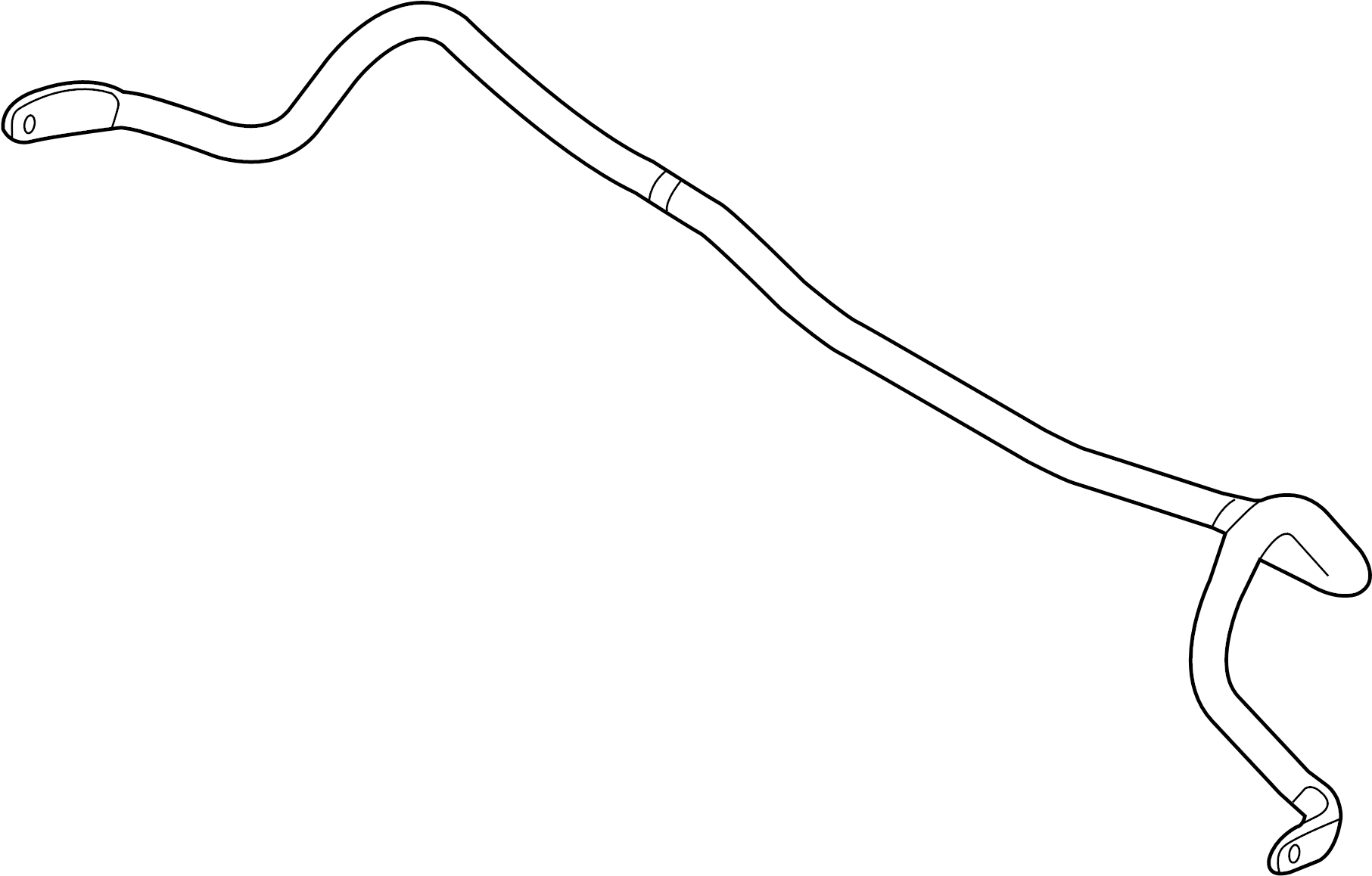 View KB7W34151A Suspension Stabilizer Bar (Front) Full-Sized Product Image