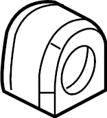 View KN1C34156 Suspension Stabilizer Bar Bushing (Front) Full-Sized Product Image