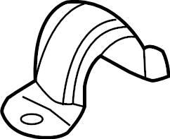 View KD3534155 Suspension Stabilizer Bar Bracket Full-Sized Product Image