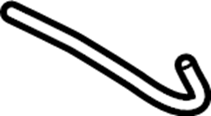 View L25167501 Windshield Washer Hose (Upper) Full-Sized Product Image