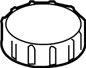 View KD334355YD Brake Master Cylinder Reservoir Cap Full-Sized Product Image