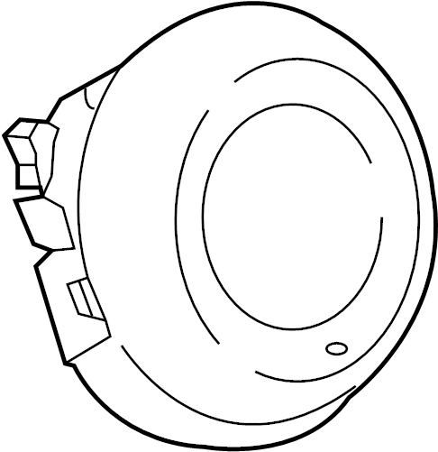 View KN0W57K0002 Steering Wheel Air Bag Full-Sized Product Image