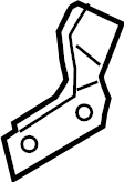 View KD4957Y1ZA Folding Seat Latch Release Handle Bracket (Front, Upper) Full-Sized Product Image