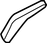 View KB7W72763 Fastener, Weatherstrip. (Right) Full-Sized Product Image