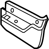 View KB7W51PV1 Mud Flap (Right) Full-Sized Product Image