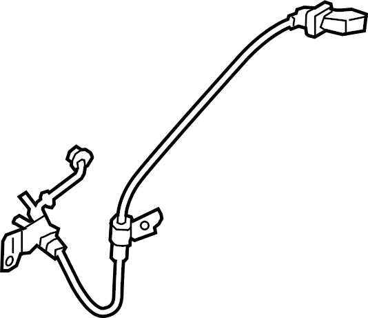 View KA0G437EYA ABS Wheel Speed Sensor (Left) Full-Sized Product Image