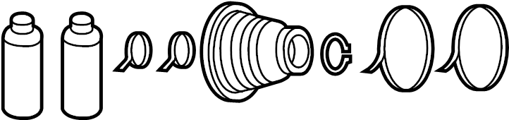 View RTA622530 CV Joint Boot Kit Full-Sized Product Image