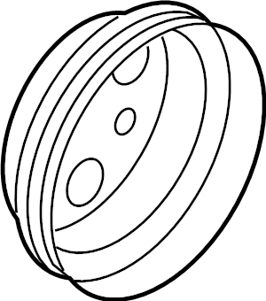 View PY8W15131 Engine Water Pump Pulley Full-Sized Product Image