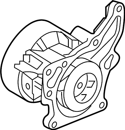 View SH1815100 Engine Water Pump Full-Sized Product Image