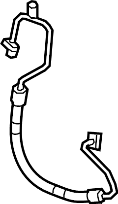 View KGD961461 A/C Refrigerant Discharge Hose (Front) Full-Sized Product Image