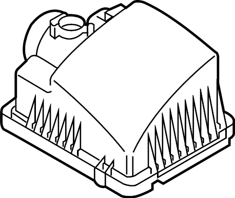 View PY8W133AX Air Filter Housing (Upper) Full-Sized Product Image