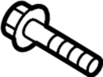 View 9YA021445B Bracket outer bolt. Mount Bracket Mount bolt. (Rear) Full-Sized Product Image