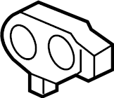 View FZ21215C5 Bracket retainer clip. Inlet hose retainer clip.  Full-Sized Product Image
