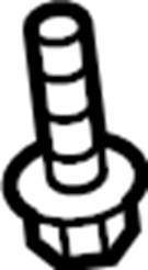 View 994430816 Hood Latch Striker Plate Bolt Full-Sized Product Image