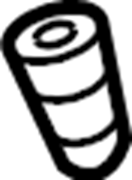 View BHN956786A Hood Stop Buffer (Rear) Full-Sized Product Image