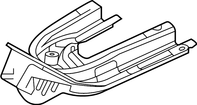 View BDTS53390 Floor Side Rail Reinforcement (Right, Front, Rear) Full-Sized Product Image