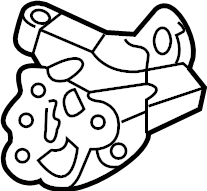 View PX1314311 Engine Oil Filter Adapter (Front) Full-Sized Product Image