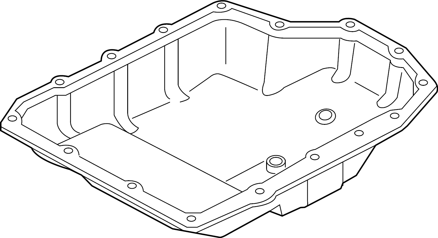 View FZU12151X Pan, Oil. Transmission Pan.  Full-Sized Product Image