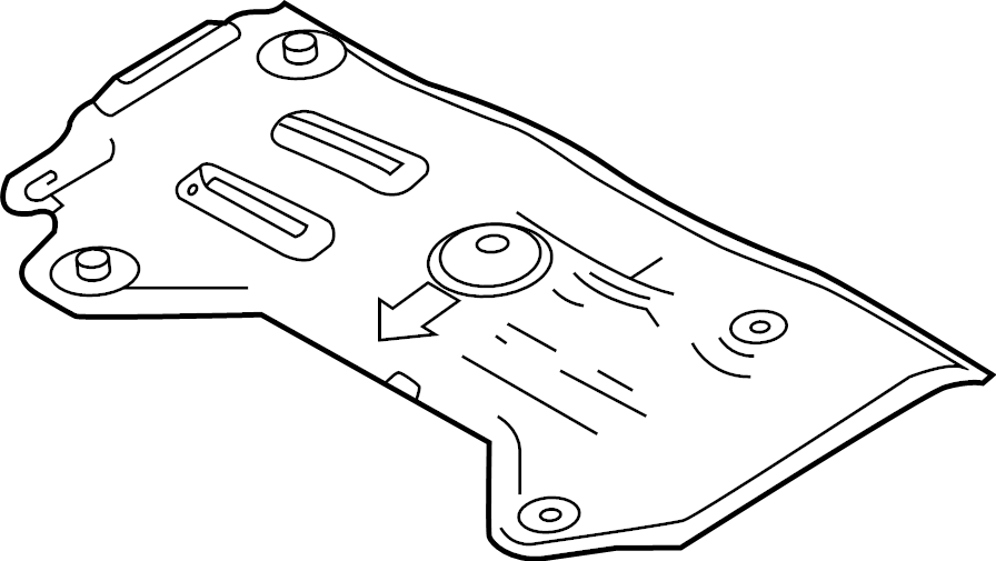 View BDMT56451C Shield. Insulator, Heat. Muffler. (Rear) Full-Sized Product Image