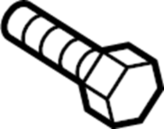 View 9XF002227L Bolt. Pipe.  Full-Sized Product Image