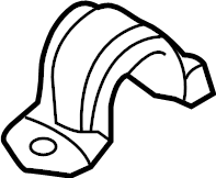 View BCKE34155 Suspension Stabilizer Bar Bracket Full-Sized Product Image