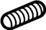 View 9YA900829 CV Axle Shaft Carrier Bearing Stud Full-Sized Product Image