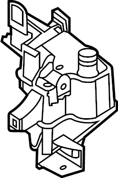 View DGJ167480 Washer Fluid Reservoir Full-Sized Product Image