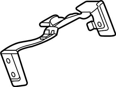 View BDGG669B0 Bracket. (Upper) Full-Sized Product Image