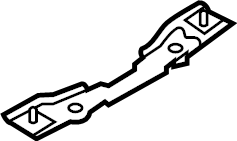 View BDTS6431X Console Bracket (Front, Lower) Full-Sized Product Image