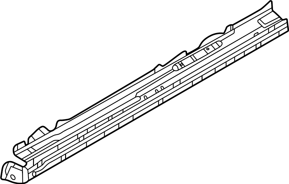 View DGY97027Y Floor Side Rail Reinforcement (Right, Front) Full-Sized Product Image