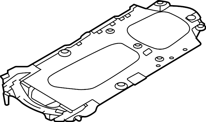 View BDTS56361 Baffle, Cowl Panel. (Right) Full-Sized Product Image