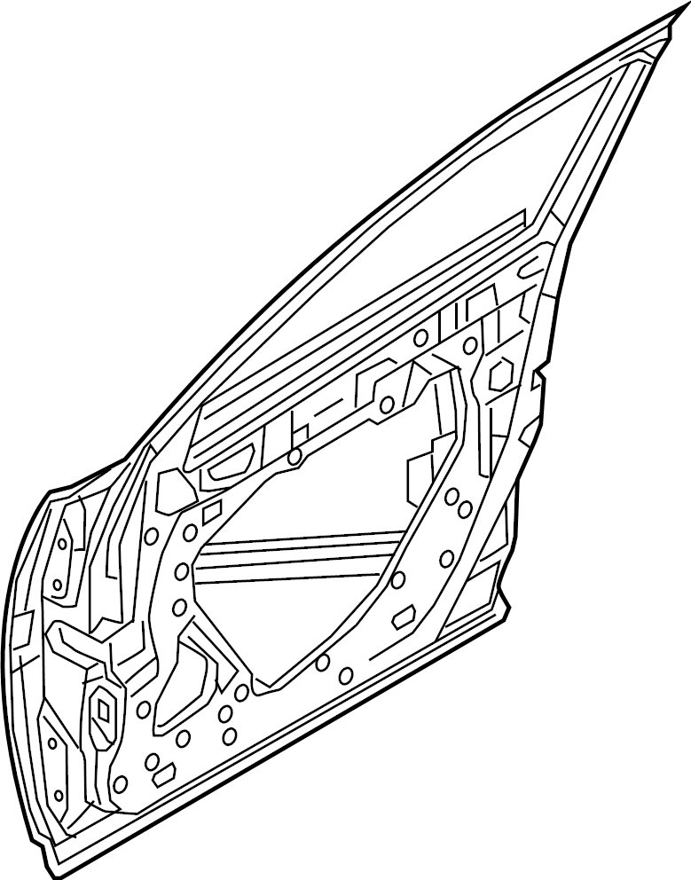 View DAY25902XA Door Shell (Left, Front) Full-Sized Product Image