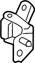 View KD5372210A Door Hinge (Right, Upper) Full-Sized Product Image