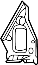 View DGH9704A1 Quarter Panel Extension (Right, Front, Rear, Lower) Full-Sized Product Image