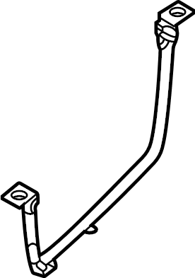 View DFR542720A Fuel Tank Strap (Rear) Full-Sized Product Image