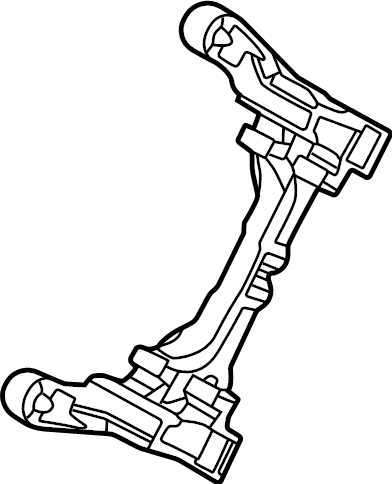 View BDTS26281 Disc Brake Caliper Bracket Full-Sized Product Image