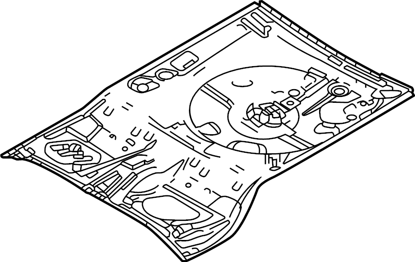 View DGY95370X Pan, Floor. (Rear) Full-Sized Product Image