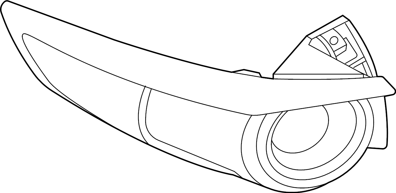 View DGJ151160A Lamp, Combination. (Left, Rear) Full-Sized Product Image