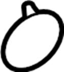 View DGH950EL1 Tow Eye Cap Full-Sized Product Image
