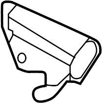 View 12517575196 LAMBDA-PROBE BRACKET Full-Sized Product Image